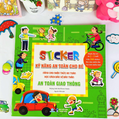 Sách - Combo 6 cuốn Sticker Kỹ Năng An Toàn Cho Bé - ndbooks
