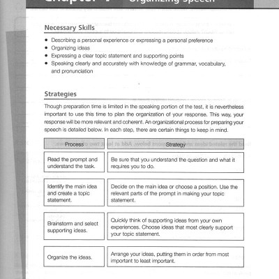 Mastering skills For The Toefl Ibt - Speaking
