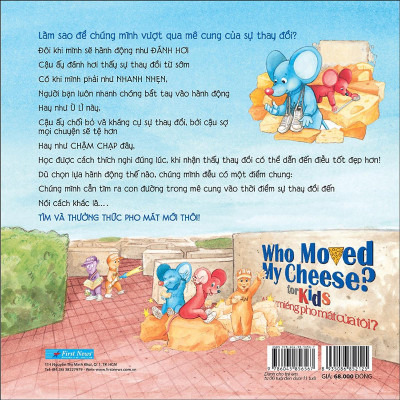 Sách - Ai Lấy Miếng Pho Mát Của Tôi - Phiên Bản Dành Cho Độc Giả Nhí - First News