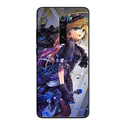 Ốp Lưng in cho Xiaomi Redmi K20 Pro Mẫu Nàng Đồng Phục Đen - Hàng Chính Hãng