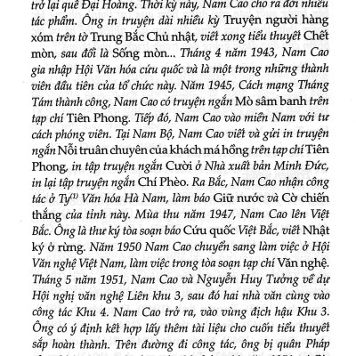 Truyện ngắn Nam Cao - Tủ sách văn học trong nhà trường - NXB Kim Đồng