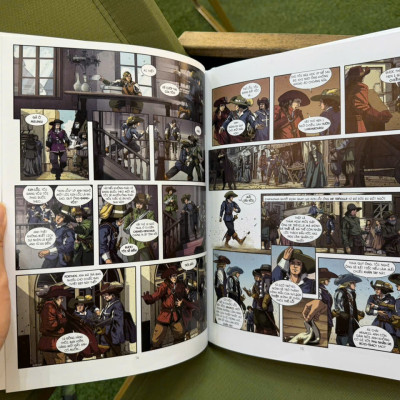 (Kiệt tác văn học bằng tranh) BA CHÀNG LÍNH NGỰ LÂM – Alexandre Dumas - Fabrizio Lo Bianco - Andres José Mossa  - Nhã Nam 