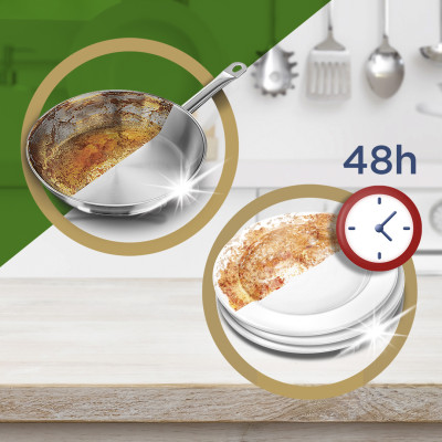 Viên rửa bát Hữu cơ Finish Ultimate Eco 0% 100 viên không mùi chất tẩy rửa- BA LAN