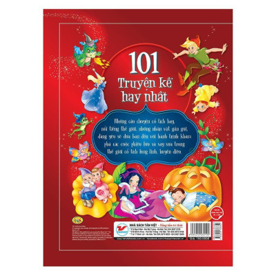 Sách - Tủ Sách Vàng Cho Con - 101 Truyện Kể Hay Nhất - Tân Việt Books
