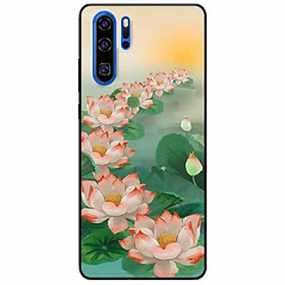 Ốp lưng in cho Huawei P30 Pro Mẫu Bảy Đóa Sen