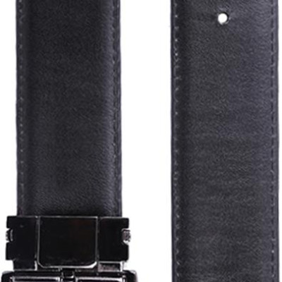 Thắt Lưng Nam Viền Chỉ Huy Hoàng HT4129 (120 x 3.5 cm) - Đen