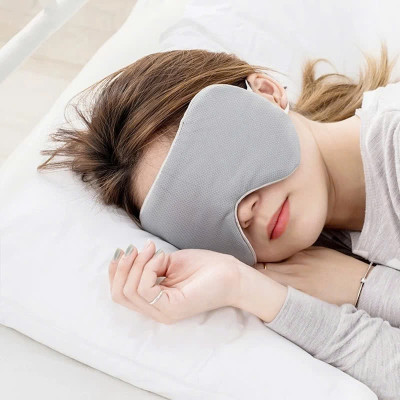 Bịt Che Mắt Ngủ Văn Phòng, Trên Xe Ô tô, Máy Bay, Thoáng Khí, Mềm Mại Cho Giấc Ngủ Ngon, Mặt Nạ Ngủ. Du Lịch Dã Ngoại Phượt Thiền - Giao Màu Ngẫu Nhiên