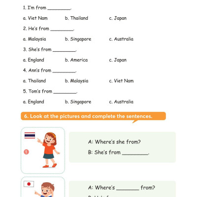 Bài Tập Bổ Trợ Nâng Cao Tiếng Anh Lớp 4 - Tập 1 (Theo Giáo Khoa Tiếng Anh Global Sucsess)