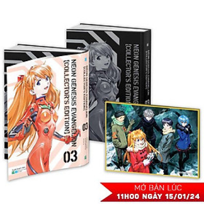 Neon Genesis Evangelion - Collector’s Edition - Tập 3 - Tặng Kèm Shikishi Năm Đứa Trẻ