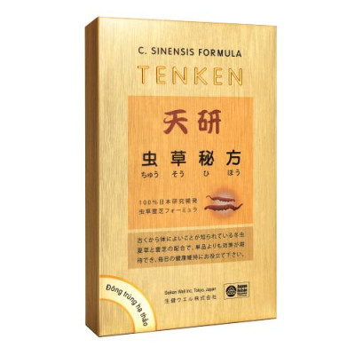TPBVSK Đông Trùng Hạ Thảo Tenken - Bổ phổi ích thận (60 viên)
