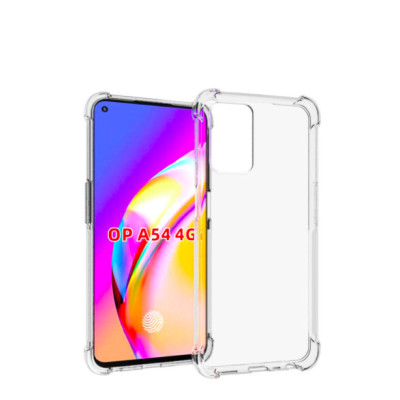 Ốp lưng dành cho OPPO A54 dẻo trong chống sốc bảo vệ camera  - Hàng nhập khẩu