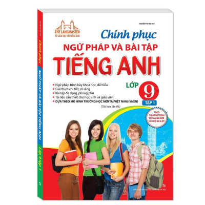 Sách - Chinh Phục Ngữ Pháp Và Bài Tập Tiếng Anh Lớp 9 - Combo 2 Cuốn - Minh Thắng