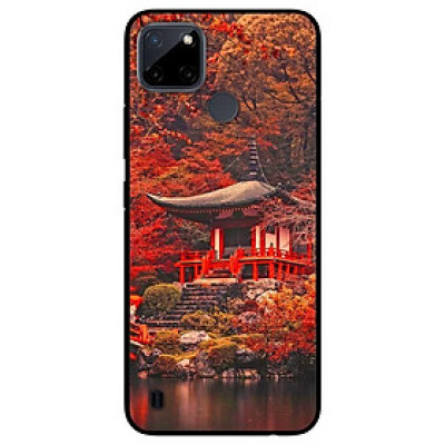 Ốp lưng dành cho Realme C21Y - Realme C25Y mẫu Nhà Chờ Cây Đỏ