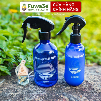 Xịt vệ sinh nội thất ô tô hữu cơ enzyme sinh học từ vỏ dứa Fuwa3e 300ml 