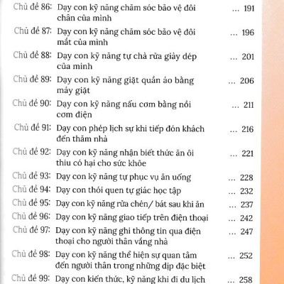 100 kỹ năng sống dạy con trong gia đình (Con từ 3 đến 10 tuổi)(Trọn bộ 2 cuốn)