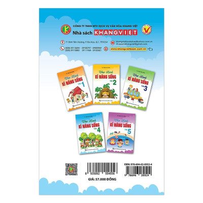 Sách Màu - Thực Hành Kỹ Năng Sống Lớp 4 - Khang Việt Book