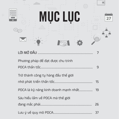 Sách - PDCA - Lập Kế Hoạch Thực Chiến Quản Lý Rủi Ro Và Tối Ưu Hiệu Suất
