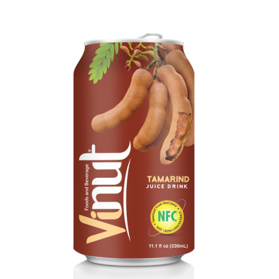 Lốc 6 Lon Nước Ép Me Vinut 330ml 