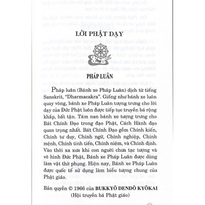 Lời Phật Dạy - Bukkyõ Dendõ Kyõkai - Vanlangbooks