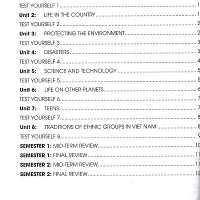 Bài tập tiếng anh 8 - I-learn Smart World - Cánh diều (Tái bản 1) (Không đáp án)