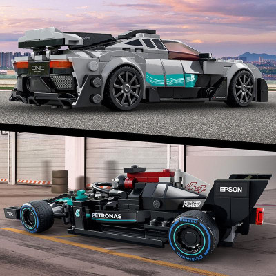 Đồ Chơi LEGO Siêu Xe Mercedes-Amg F1 W12 E Performance & Mercedes-Amg Pro 76909 (564 chi tiết)