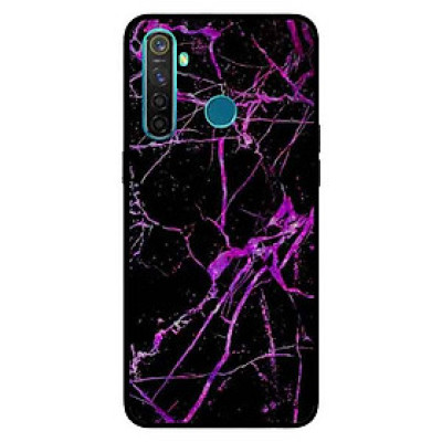 Ốp Lưng in cho Realme 5 Mẫu NỀN ĐÁ HOA 7 - Hàng Chính Hãng