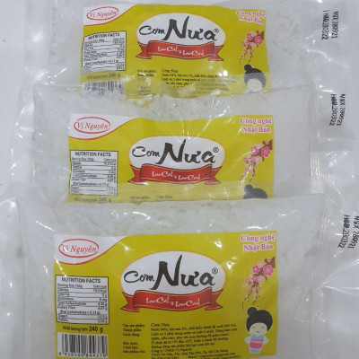 Combo 3 Gói Cơm Nưa Vị Nguyên Das Keto 240g