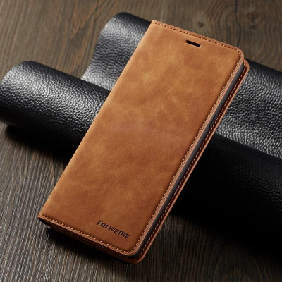 Bao Da Bò Non Dành Cho SamSung Galaxy A56 A36 A26 A16 Chính Hãng Forwenw Có Ngăn Đựng Tiền và Thẻ - Hàng chính hãng