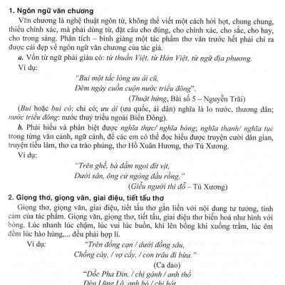 Phân Tích Bình Giảng Thơ Văn 8