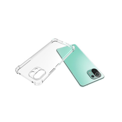 Ốp lưng dành cho Xiaomi Mi 11 Lite dẻo trong chống sốc bảo vệ camera - Hàng nhâp khẩu