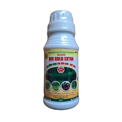 Dung dịch trồng cây Thủy canh - Thủy sinh Super BIO GOLD chai 100ml - 1000ml