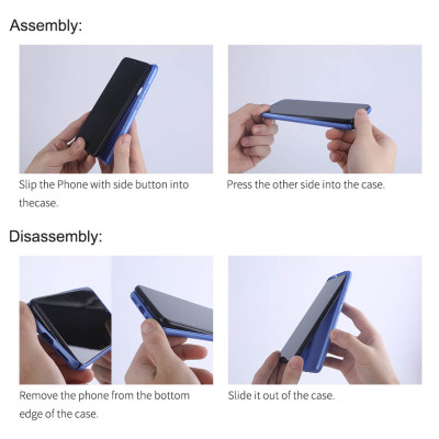 Ốp Lưng Sần chống sốc cho Samsung Galaxy S21 Ultra hiệu Nillkin Super Frosted Shield (Đính kèm giá đỡ hoặc miếng dán từ tính) - Hàng Chính Hãng