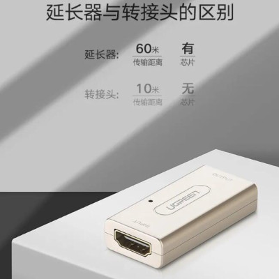 Ugreen UG4026540265TK Đầu nối dài HDMI đầu hợp kim cao cấp - HÀNG CHÍNH HÃNG