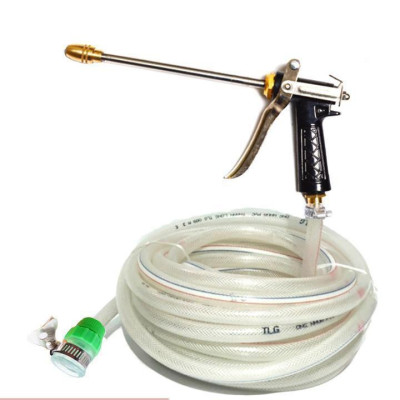  Bộ dây vòi xịt nước rửa xe, tưới cây . tăng áp 3 lần, loại 7m, 10m 206318 đầu đồng, cút đồng, + tặng túi đựng bút
