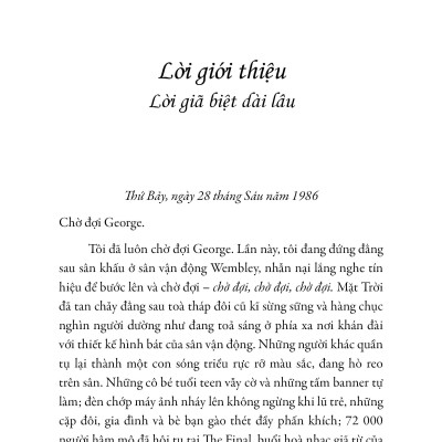 Wham! George & Tôi: Hồi Kí