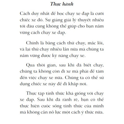 Bí Quyết Sống Tỉnh Thức Trong 8 Ngày