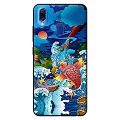 Ốp in cho Vivo Y91 Mưa Cá Chép - Hàng chính hãng