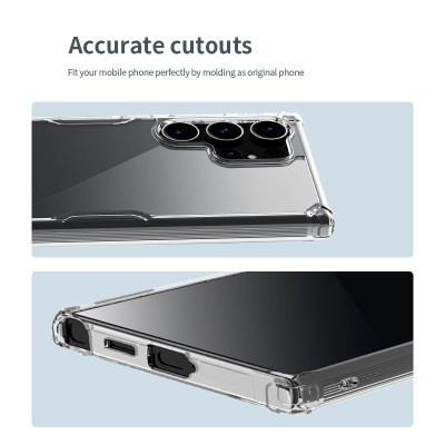 Ốp lưng Galaxy S24 Ultra Nillkin trong suốt - hàng chính hãng