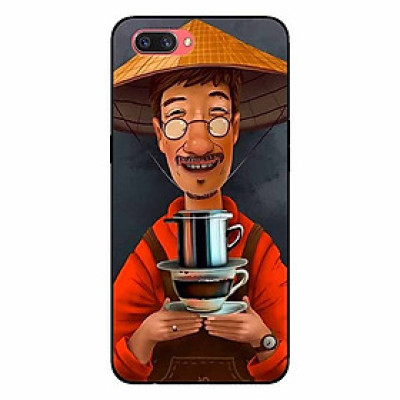 Ốp lưng in cho Realme C1 Cà Phê Phin