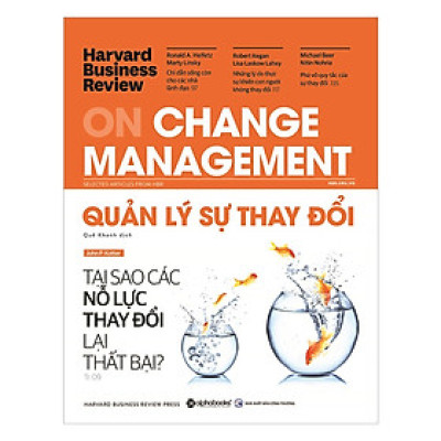 HBR On Change Manegement - Quản Lý Sự Thay Đổi (Tặng Notebook Tự Thiết Kế)
