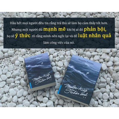 Sách - Combo Muôn Kiếp Nhân Sinh Phần 1 + 2 - Bìa Mềm - Nguyên Phong - First News