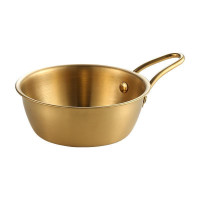 Bát Inox Hàn Quốc Có Tay Cầm Đựng Thức Ăn Tiện Dụng 14Cm