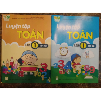 Sách - Combo Luyện Tập Toán Lớp 1 (Tập 1+Tập 2) - Kết Nối Tri Thức Và Cuộc Sống
