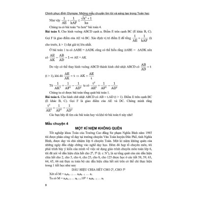 Sách - Chinh Phục Đỉnh Olympia - Những Mẫu Chuyện Tìm Tòi Và Sáng Tạo Trong Toán Học - Khang Việt Book