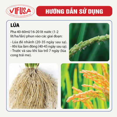 VIFUSA-P15 - Phân bón Siêu lân đỏ chai 250ml