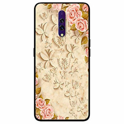 Ốp lưng dành cho Oppo K3 mẫu Hoa Hồng Lá Vàng