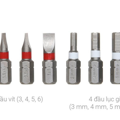 BỘ VẶN VÍT EXTRA HARD 25MM ĐẦU SL, HEX (8 MÓN) BOSCH 2608522414 - HÀNG CHÍNH HÃNG