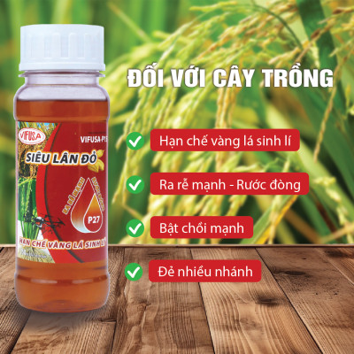 VIFUSA-P15 - Phân bón Siêu lân đỏ chai 250ml