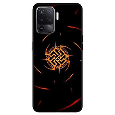 Ốp lưng dành cho Oppo A54 - A74 - A94 mẫu Năng Lượng Đỏ Đen