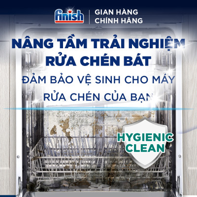 Dung Dịch Tẩy Rửa Máy Rửa Chén Bát Finish Dishwasher Deep Cleaner